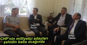 ÖZCAN VE TEMİZ ŞEHİDİN BABA OCAĞINDA