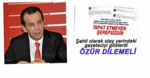 ÖZCAN'DAN FATİH METİN'E ÖZÜR DİLE MESAJI