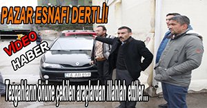 PAZAR ESNAFI YANLIŞ PARKLARA İSYAN EDİYOR