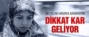 PAZAR GÜNÜ KIŞ GERİ GELİYOR