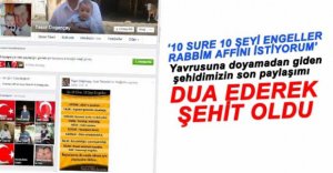 'RABBİM AFFINI İSTİYORUM'