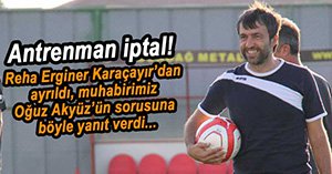 REHA ERGİNER BOLUSPOR TESİSLERİNDE...