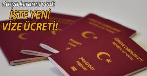 RUSYA VİZE ÜCRETİNİ AÇIKLADI!