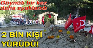 ŞEHİDİN 7'NCİ GÜNÜNDE YÜRÜDÜLER!