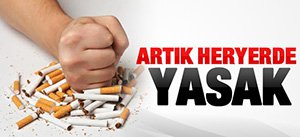 SİGARA YASAĞI GENİŞLETİLDİ...
