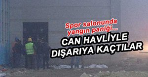 SPOR SALONU İNŞAATINDA PANİK...