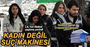 SUÇ MAKİNESİ KADININ İFADESİ ŞAŞKINA ÇEVİRDİ