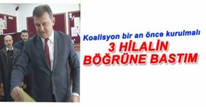 ŞÜKRÜ GÜLEZ OYUNU KULLANDI