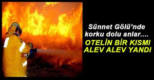 SÜNNET GÖLÜNDE BÜYÜK YANGIN!