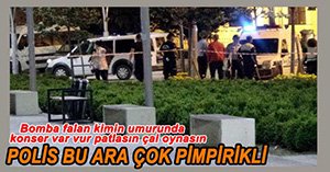 ŞÜPHELİ PAKET ALARMI VATANDAŞIN KEYFİNİ BOZAMADI