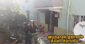 TABAKLAR MAHALLESİ'NDE YANGIN PANİĞİ