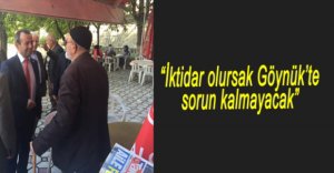 TANJU ÖZCAN GÖYNÜK'TE...