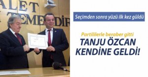 TANJU ÖZCAN MAZBATAYI ALDI!