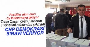 TANJU ÖZCAN OYUNU KULLANDI