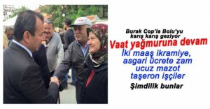 TANJU ÖZCAN SEÇİM ÇALIŞMALARINI SÜRDÜRÜYOR