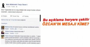 TANJU ÖZCAN'DAN TAŞKESTİ AÇIKLAMASI