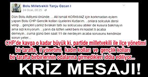 TANJU ÖZCAN'IN MESAJI KIYAMETİ KOPARDI!