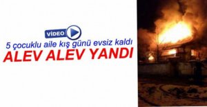 TEK KATLI EV ALEV ALEV YANDI