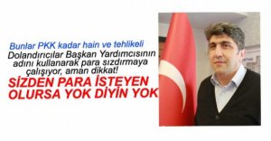 TELEFON DOLANDIRICILARA DİKKAT