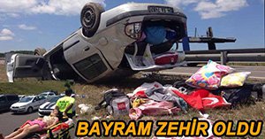 TEM'DE AİLE ÖLÜMDEN DÖNDÜ