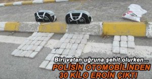 TEM'DE EROİN OPERASYONU!