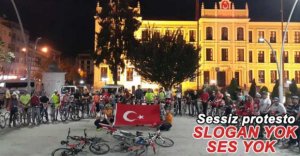 TERÖRE SESSİZ PROTESTO