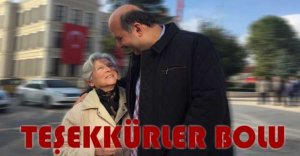 TEŞEKKÜRLER BOLU