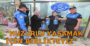 TOPLUM DESTEKLİ POLİSLERDEN ALKIŞ ALAN PROJE...