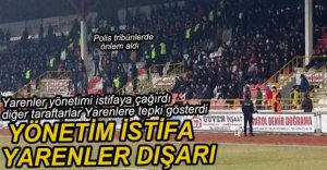 TRİBÜNLERDE İSTİFA GERGİNLİĞİ