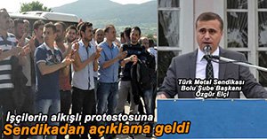 TÜRK METAL SENDİKASI BAŞKANI KONUŞTU..