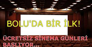 ÜCRETSİZ SİNEMA GÜNLERİ BAŞLIYOR!
