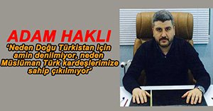 ÜLKÜ OCAKLARI'NDAN DOĞU TÜRKİSTAN TEPKİSİ