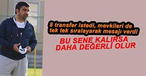 ÜMİT ÖZAT 8 TRANSFER DEDİ
