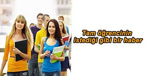 ÜNİVERSİTE ÖĞRENCİLERİNE MÜJDE