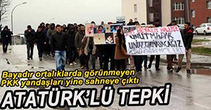 ÜNİVERSİTEDE GERGİNLİK...