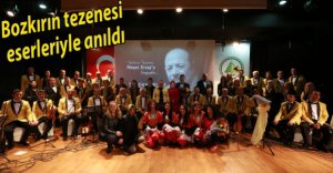 USTA SANATÇI TÜRKÜLERİYLE ANILDI!