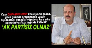 'UZLAŞMA İÇİNDE OLMAYAN KAYBEDER'