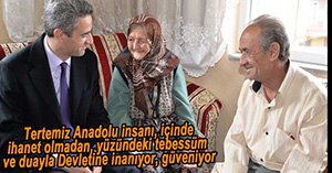VALİ, GAZİ VE AİLESİNİ ZİYARET ETTİ