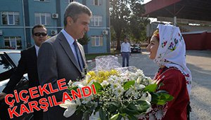 VALİ'DEN HAYIRLI OLSUN ZİYARETİ..