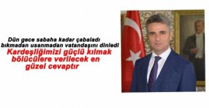 VALİ'DEN TAŞKESTİ AÇIKLAMASI!