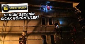 (VİDEO HABER) TAŞKESTİ GECE BOYUNCA AYAKTAYDI