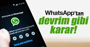 WHATSAPP'IN YENİ HİZMETİ HAYATA GEÇİYOR