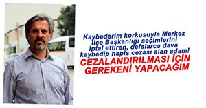 YIKILMAZ, ÖMER SAYIN'A TEPKİ GÖSTERDİ