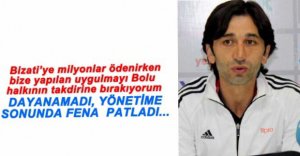 YILMAZ ÖZEN'DEN KULÜBE VEFALI CEVAP