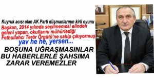 YILMAZ'DAN O HABERLERE SERT TEPKİ