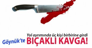 YOL AYRIMINDA BİRBİRİNE GİRDİLER!