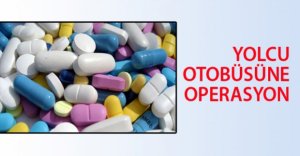 YOLCU OTOBÜSÜNDE İLAÇ YAKALANDI!