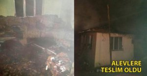 YUMRUKAYA'DA EV YANGINI!