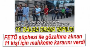 10. DALGADA MAHKEME KARARINI VERDİ