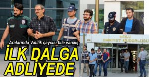 18 KİŞİ ADLİYEYE SEVK EDİLDİ